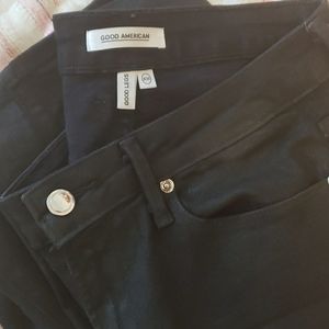 GOOD AMERICAN good legs in coated black - 29